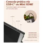 Monitor 60Hz Full HD WB Office 12322 Portátil 15,6" IPS Horizontal e Vertical WBMP01BK