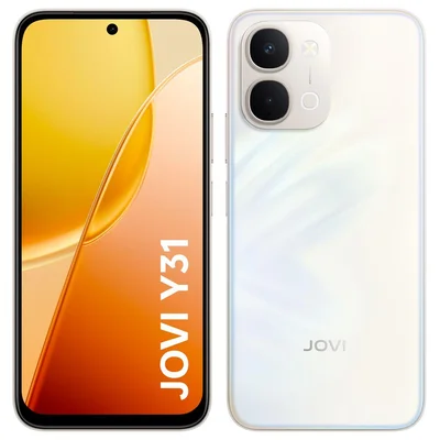 Smartphone Jovi Y31 512GB 16GB RAM Branco Lírio 6,75" Câm. Dupla + Selfie 32MP