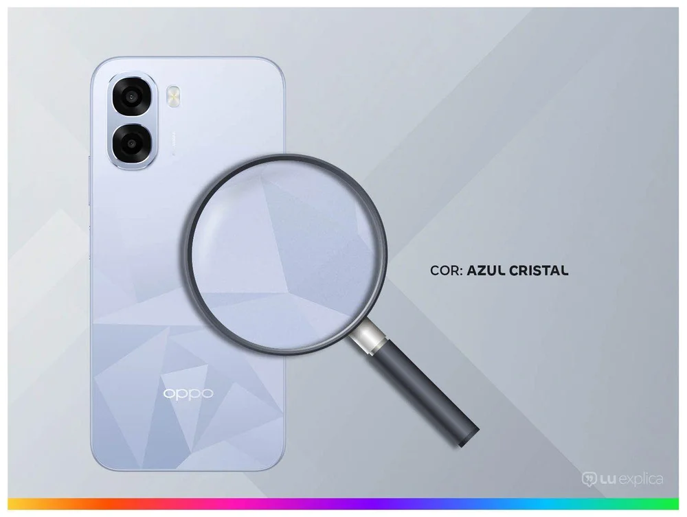 Smartphone OPPO A6k 256GB 12GB RAM (4GB+8GB RAM+) Azul Cristal 6,75 Câmera Dupla 50MP+Monocromática Frontal 5MP - view 4