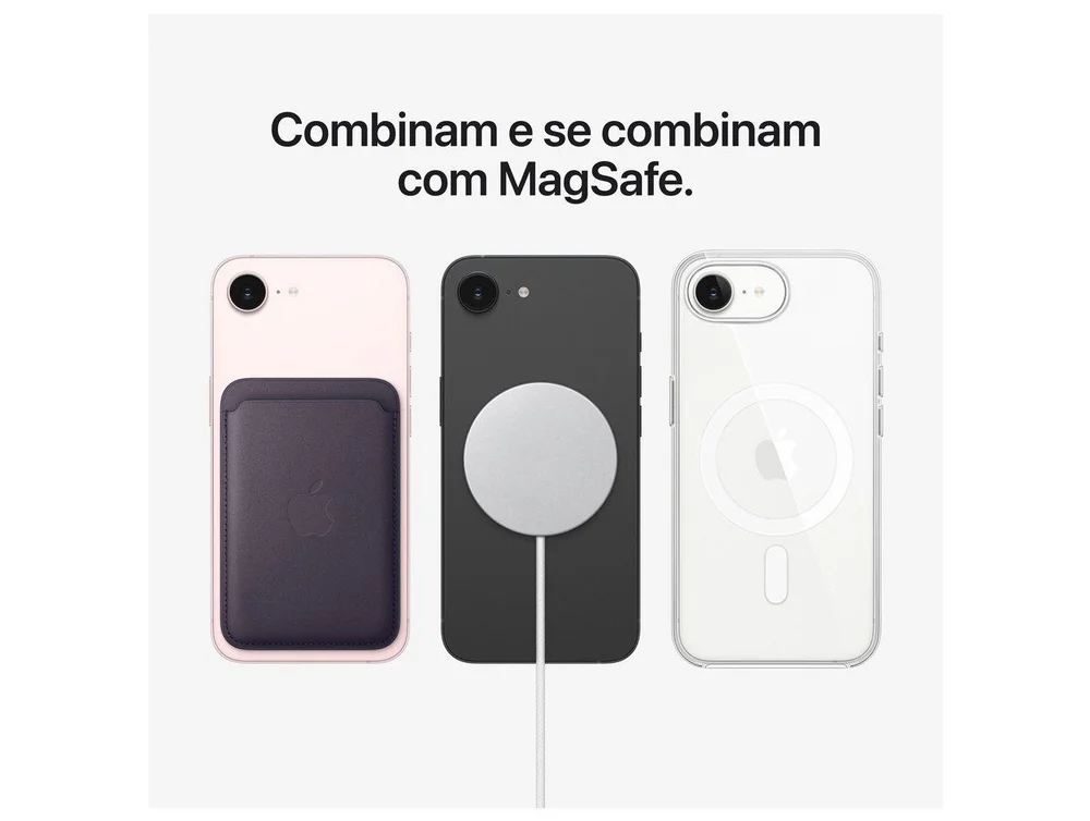 Apple iPhone 17e 256GB Preto 6,1" 48MP iOS 5G