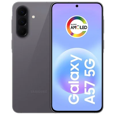 Smartphone Samsung Galaxy A57 256GB 5G 8GB RAM Cinza 6,7" Câm Tripla + Selfie 12MP