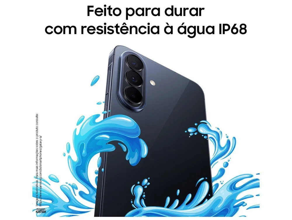 Smartphone Samsung Galaxy A57 128GB 5G 8GB RAM Azul Claro 6,7 Câm Tripla + Selfie 12MP - view 18