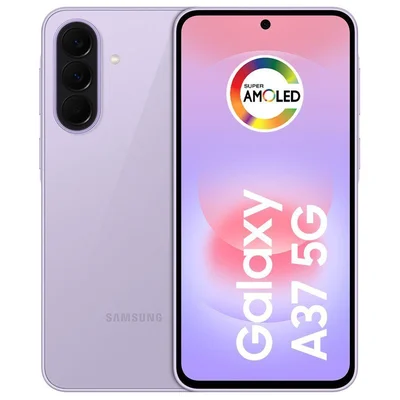 Smartphone Samsung Galaxy A37 128GB 5G 6GB RAM Lavanda 6,7" Câm Tripla + Selfie 12MP