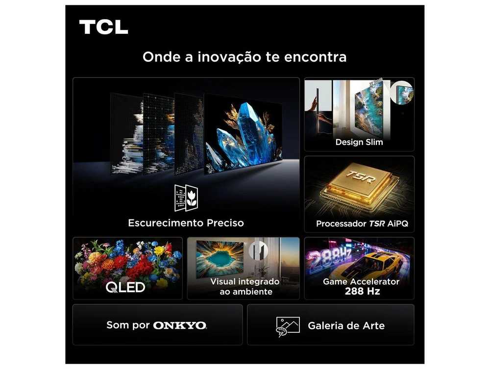 Smart TV 85 TCL 4K UHD Mini LED 85A400M Google TV 2026 - view 5