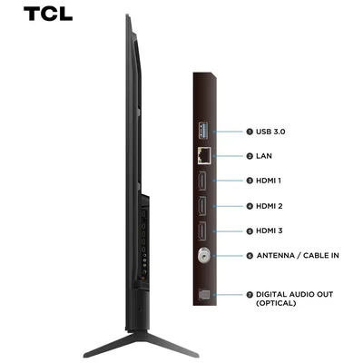 Smart TV QLED 75" 4K TCL 75T6C Google TV — foto 7