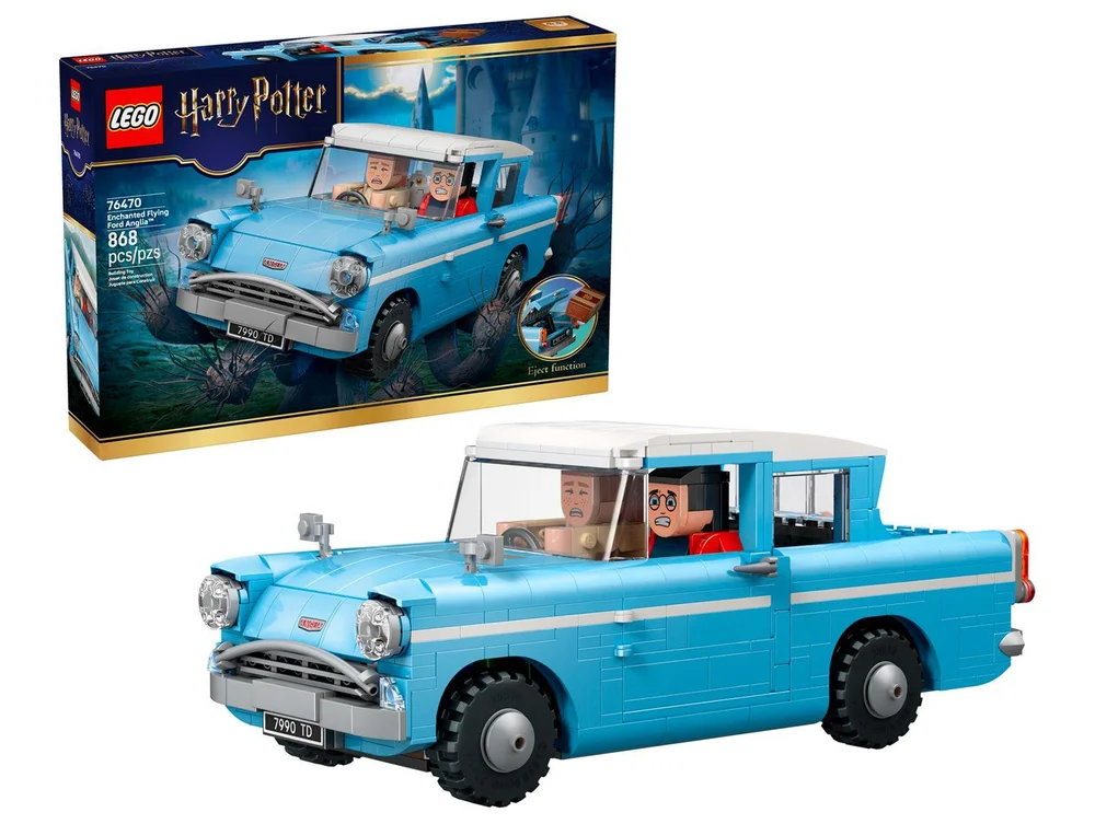 Lego Harry Potter Ford Anglia Voador Encantado 76470 868 Peças
