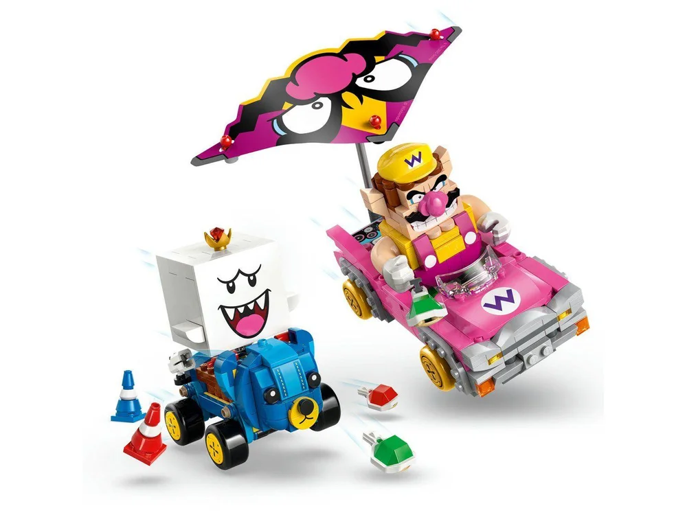 Lego Mario Kart Wario E Rei Bu 512 Peças 72038 - view 5