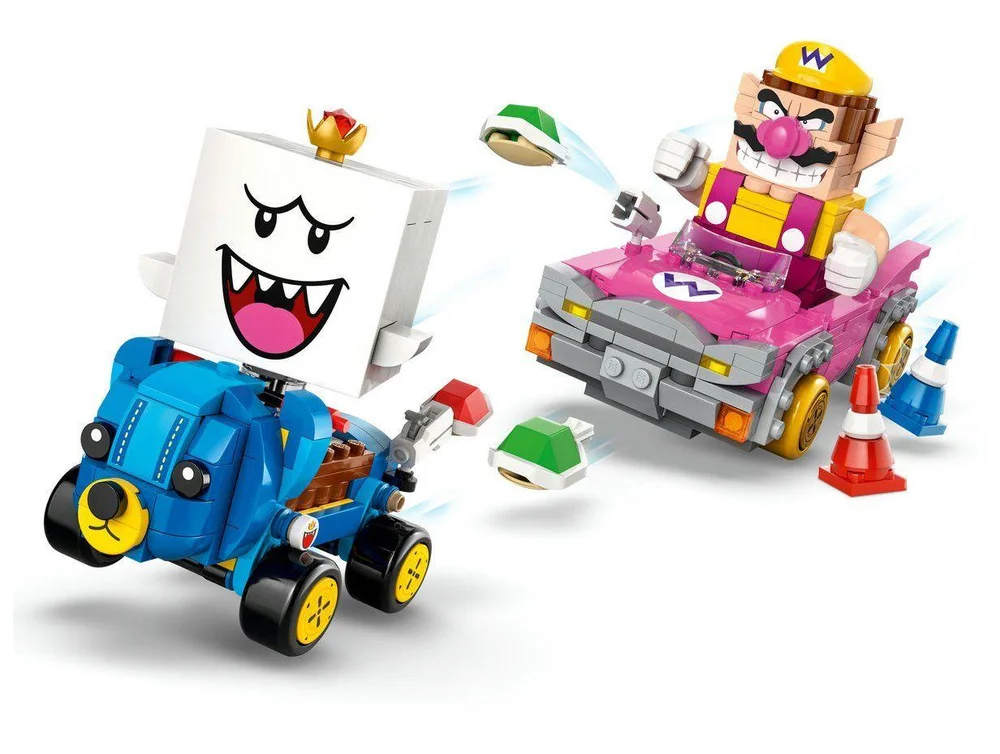 Lego Mario Kart Wario E Rei Bu 512 Peças 72038 - view 6