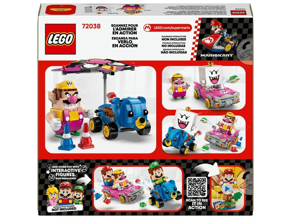 Lego Mario Kart Wario E Rei Bu 512 Peças 72038 - view 10