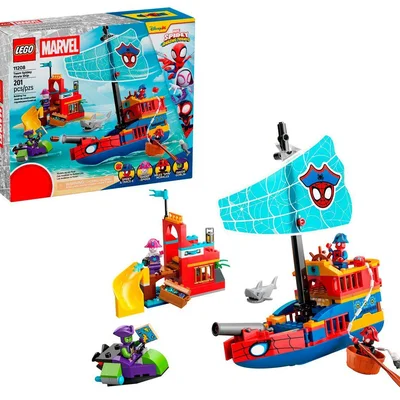 LEGO Spidey Navio Pirata e Equipe Spidey 11208
