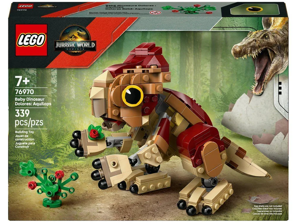 LEGO Jurassic World Dinossauro Bebê Dolores - view 9