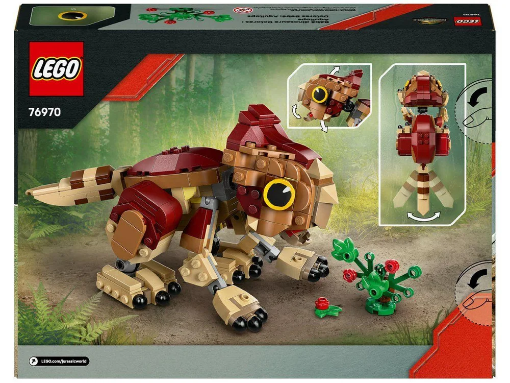 LEGO Jurassic World Dinossauro Bebê Dolores - view 10