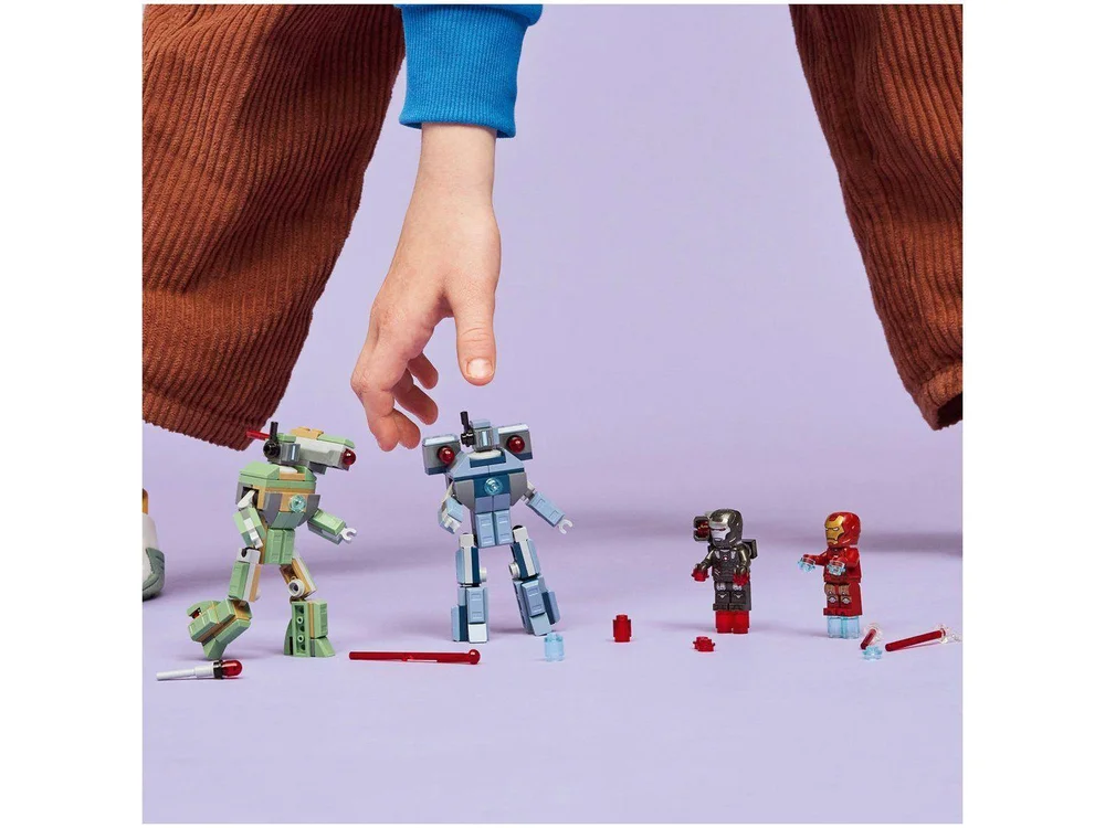LEGO Homem de Ferro e Máquina de Guerra vs. Drones - view 3