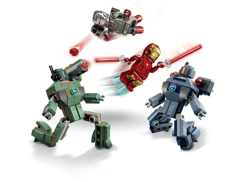 LEGO Homem de Ferro e Máquina de Guerra vs. Drones - view 7