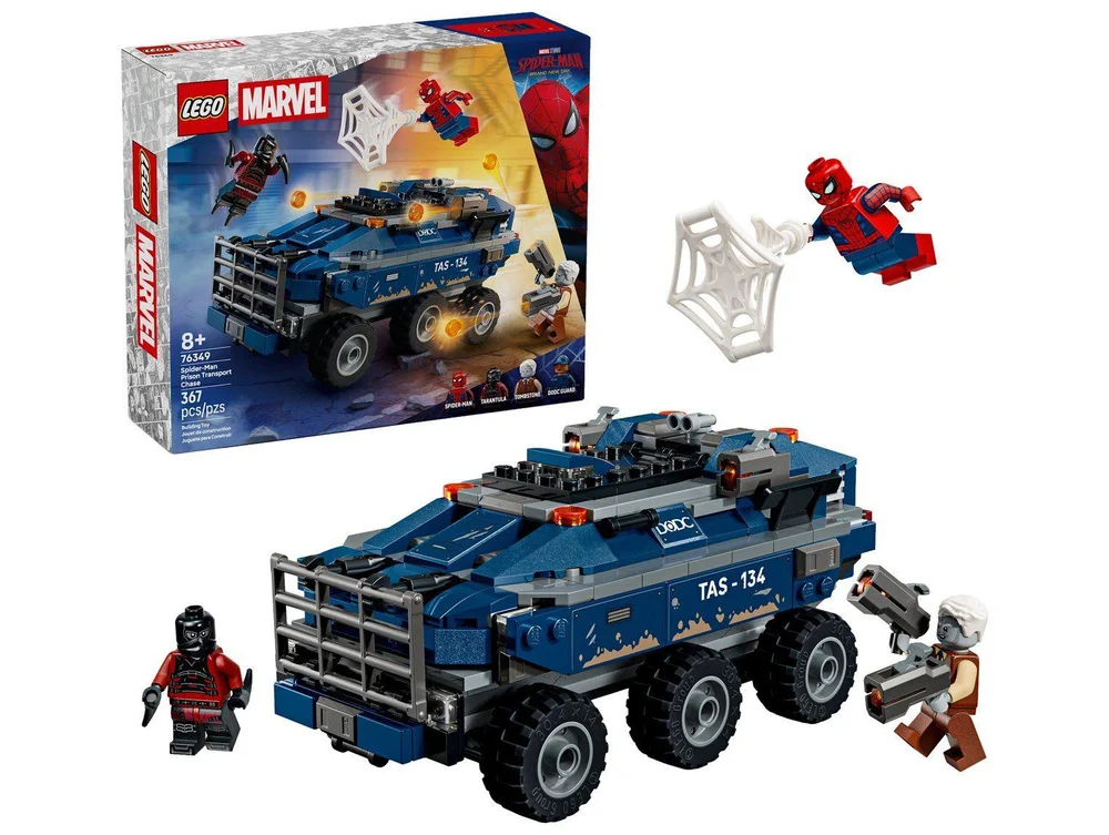 LEGO Marvel Homem-Aranha Perseguição na Prisão