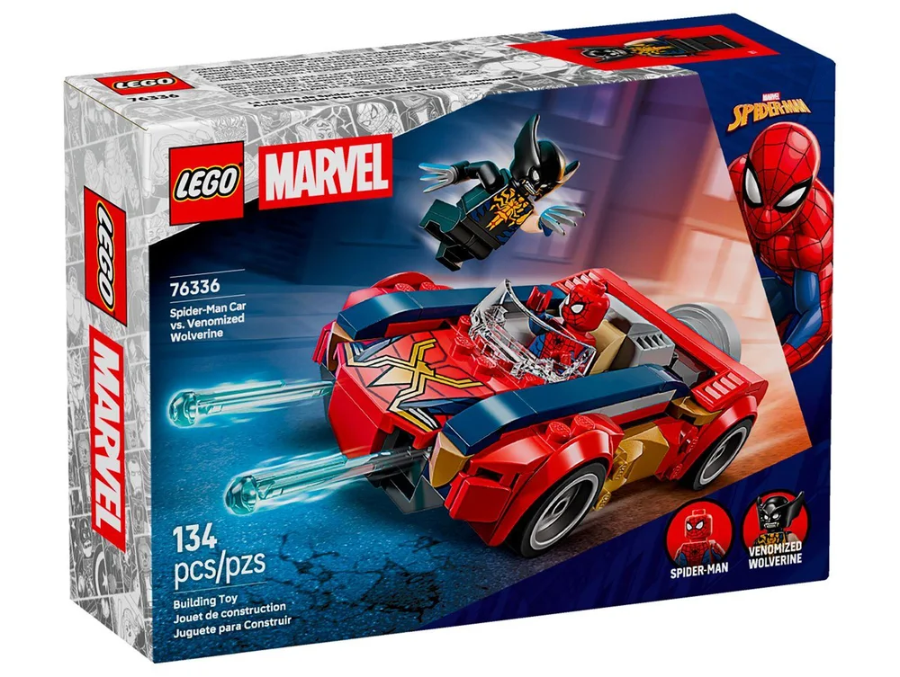 LEGO Marvel Carro do Homem-Aranha vs. Wolverine - view 6