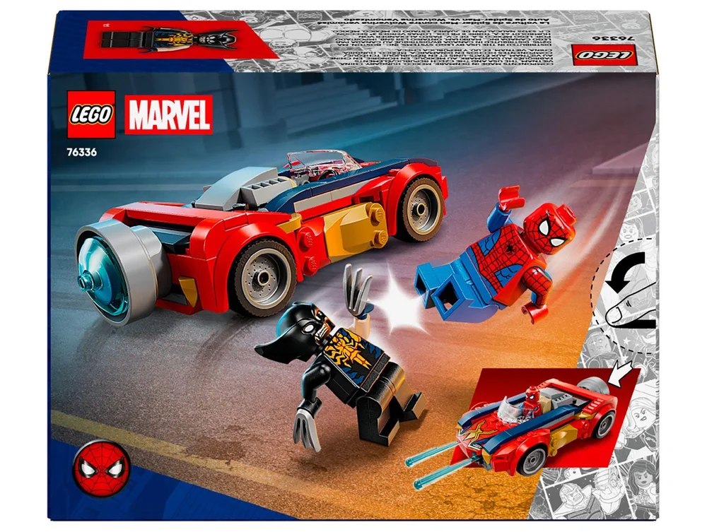 LEGO Marvel Carro do Homem-Aranha vs. Wolverine - view 7