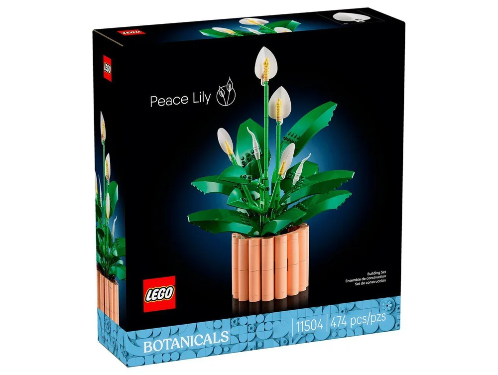 LEGO Botanicals Lírio-da-paz 11504 474 Peças - view 5