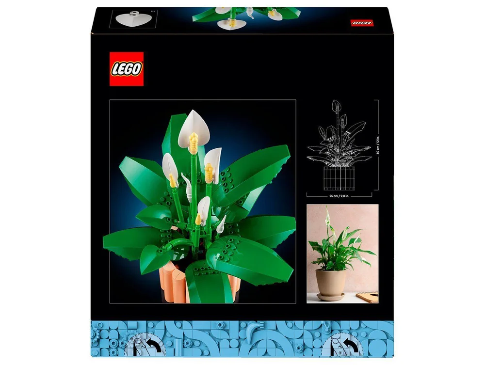 LEGO Botanicals Lírio-da-paz 11504 474 Peças - view 6