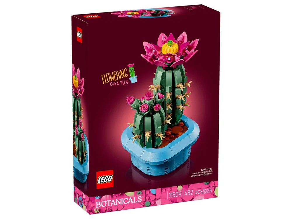LEGO Botanicals Cacto Florido 11509 482 Peças - view 6
