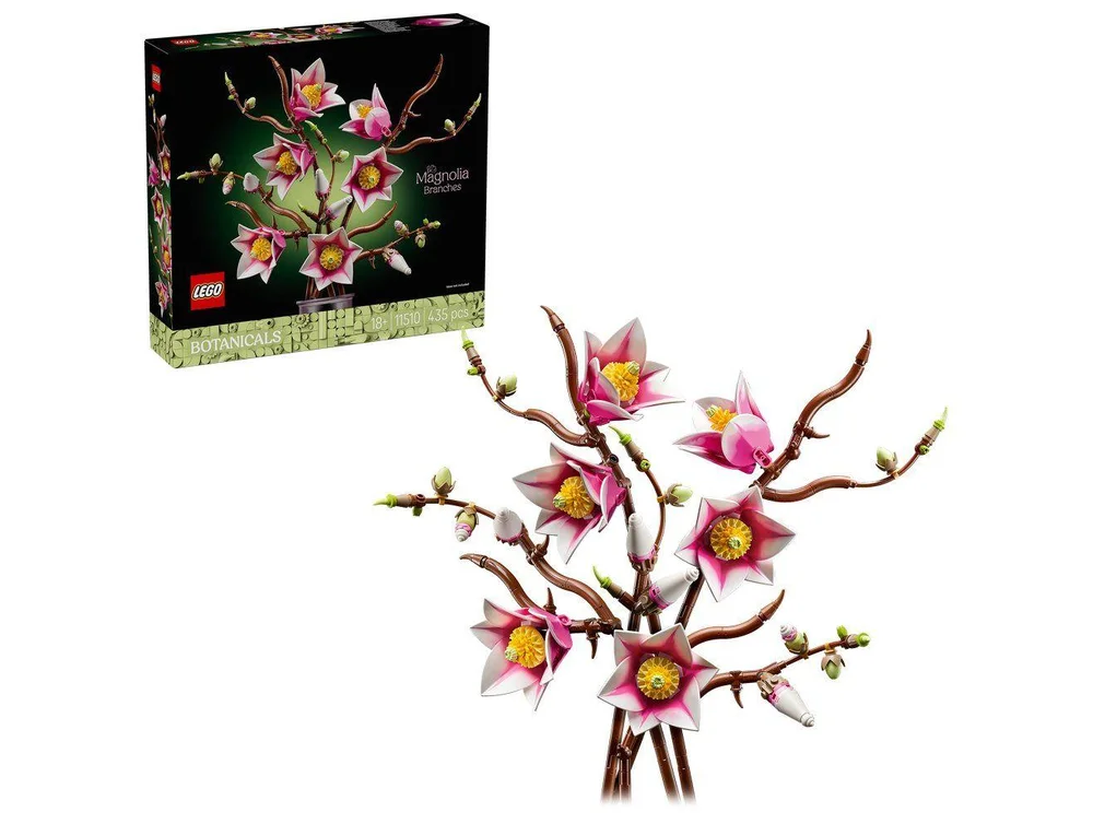 LEGO Botanicals Galhos de Magnólia 11510 435 Peças
