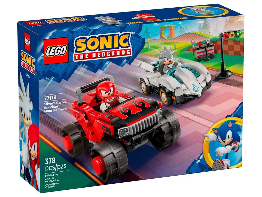 LEGO Sonic The Hedgehog Silver vs. Monster Truck - view 6