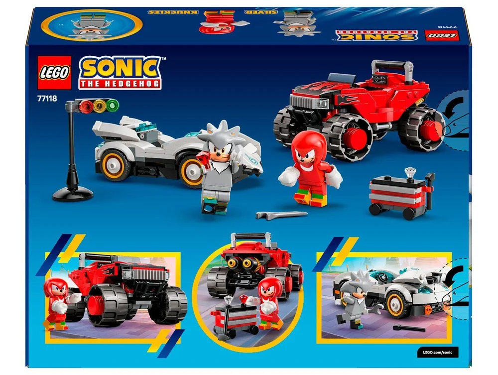 LEGO Sonic The Hedgehog Silver vs. Monster Truck - view 7