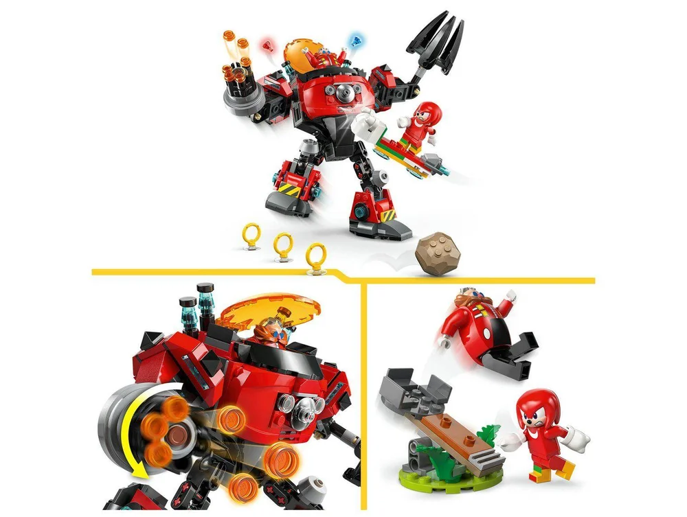 LEGO Knuckles vs. Robô Egg Crusher do Dr. Eggman - view 4
