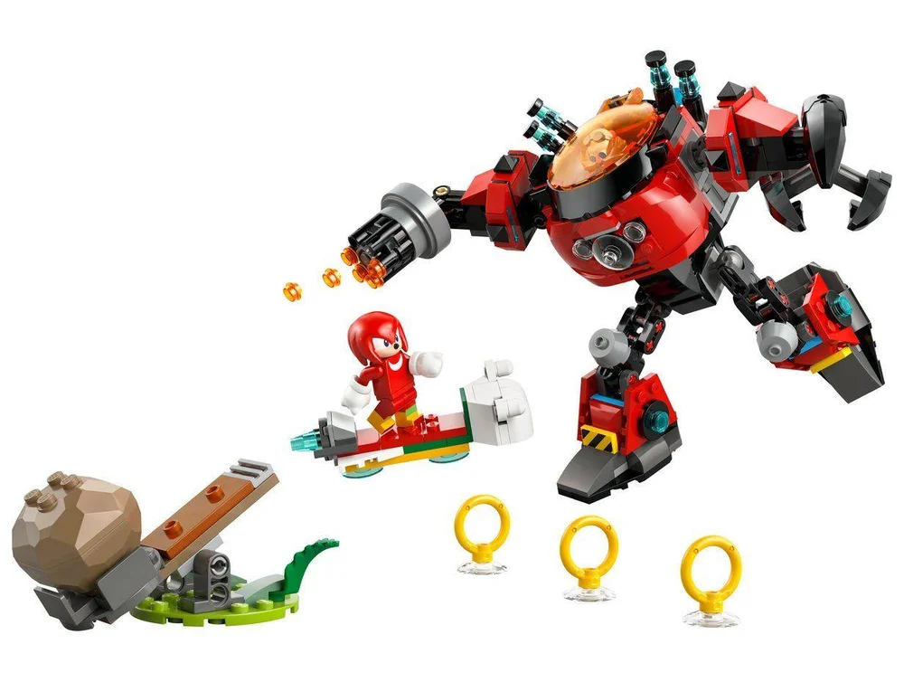 LEGO Knuckles vs. Robô Egg Crusher do Dr. Eggman - view 7