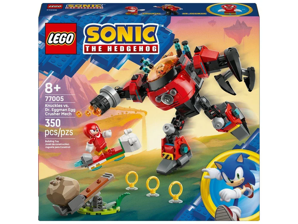 LEGO Knuckles vs. Robô Egg Crusher do Dr. Eggman - view 8