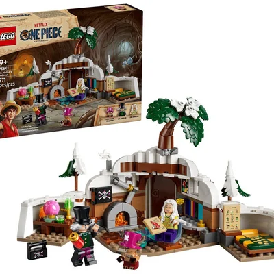LEGO One Piece Esconderijo do Dr. Hiriluk