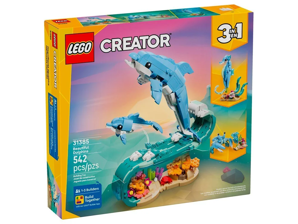 LEGO Creator 3 em 1 Golfinhos Lindos 31385 - view 6