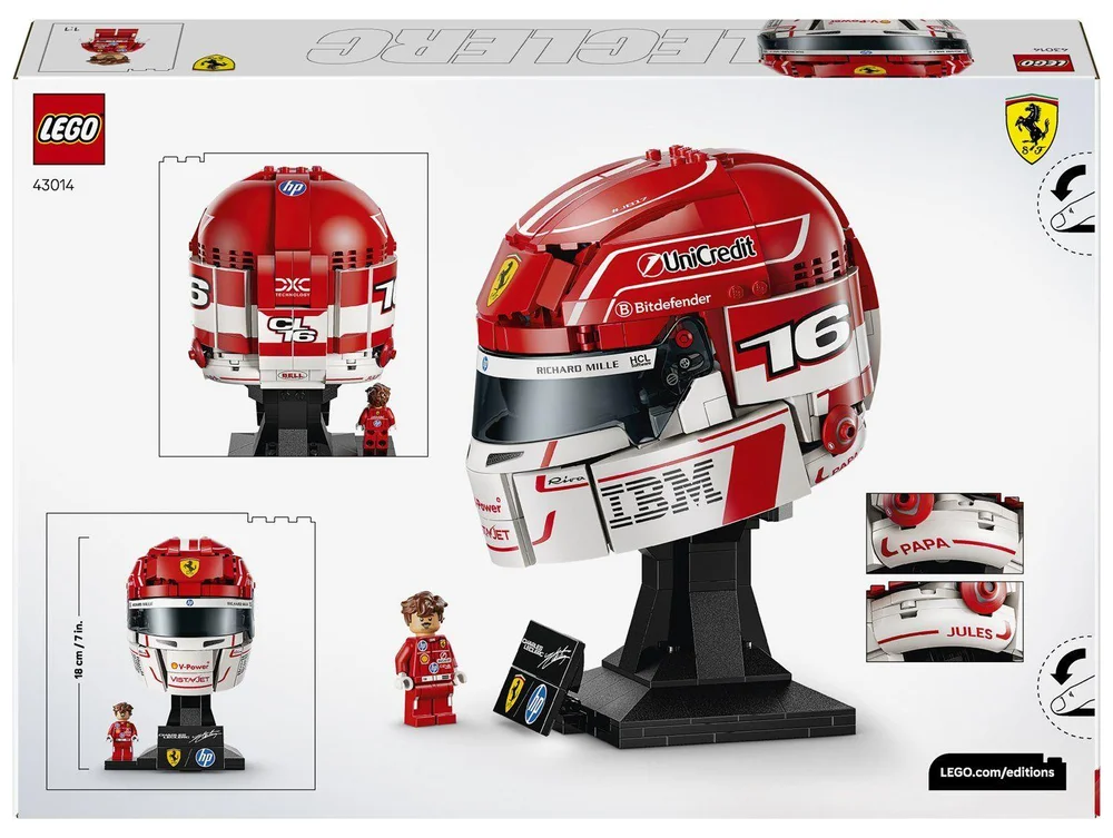 LEGO Editions Capacete Scuderia Ferrari HP - view 7