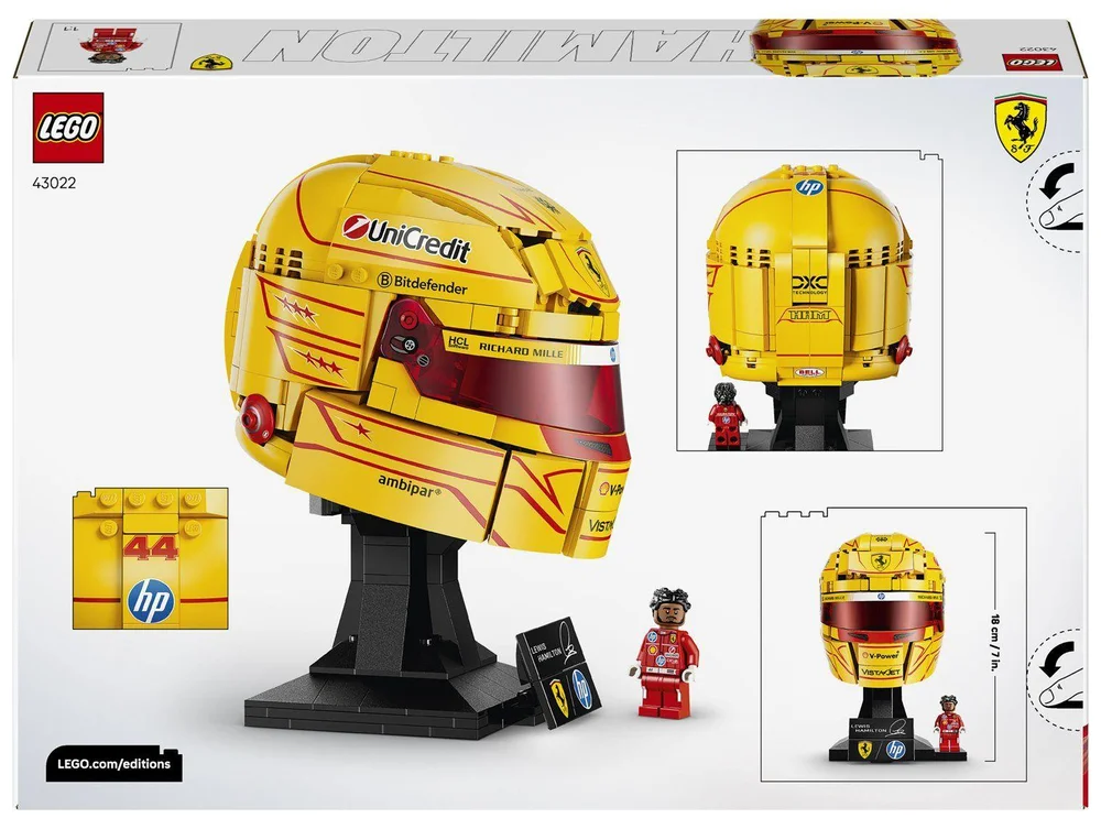 LEGO Editions Capacete Scuderia Ferrari HP - view 7