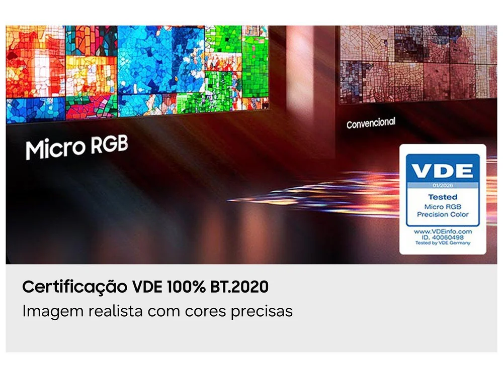 Imagem 4 de 10 do produto SAMSUNG TV 55  MICRO RGB