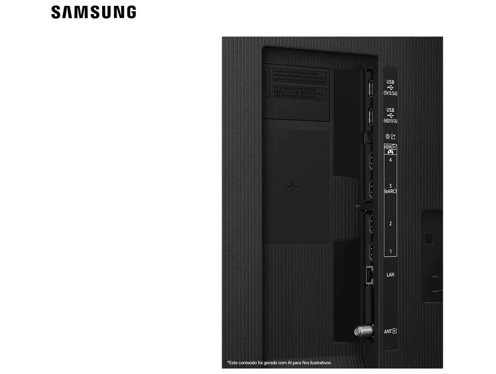 Imagem 6 de 10 do produto SAMSUNG TV 55  MICRO RGB