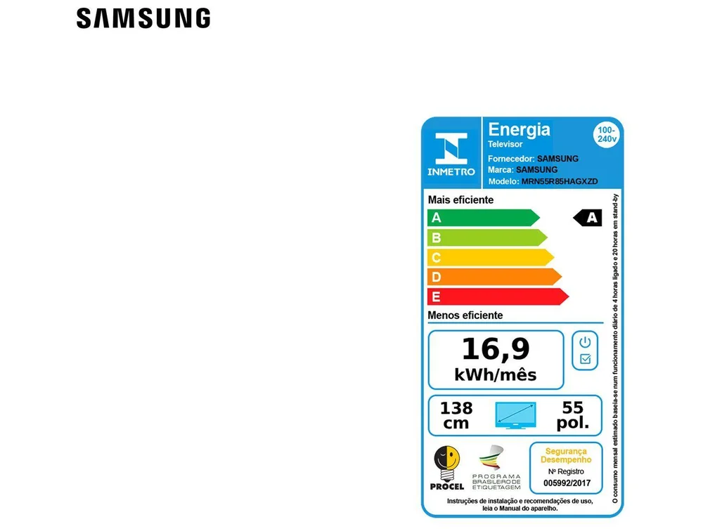 Imagem 10 de 10 do produto SAMSUNG TV 55  MICRO RGB