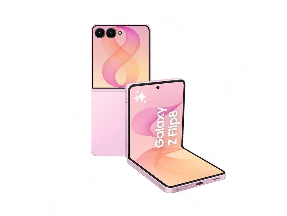 Celular Samsung Galaxy Z Flip8 256GB 12GB RAM Rosa 6,9" Câm. Dupla 50MP O Flip Mais Leve do Mundo
