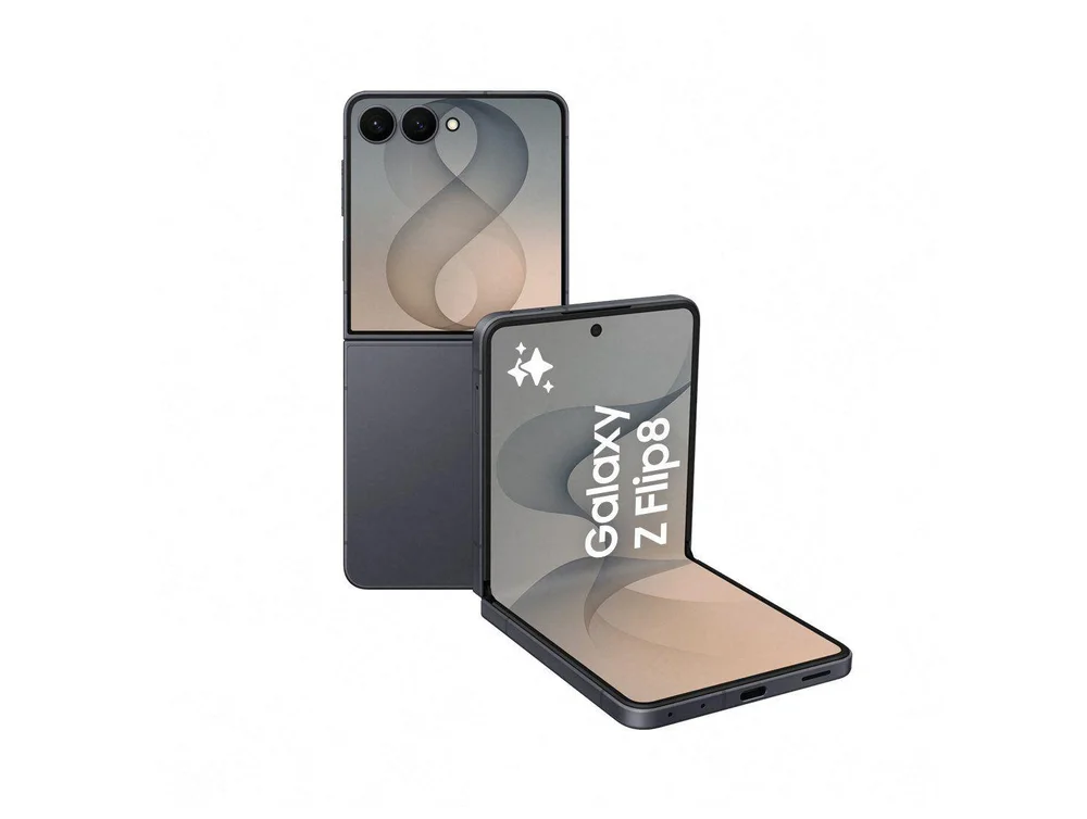 Celular Samsung Galaxy Z Flip8 512GB 12GB RAM Preto 6,9" Câm. Dupla 50MP O Flip Mais Leve do Mundo