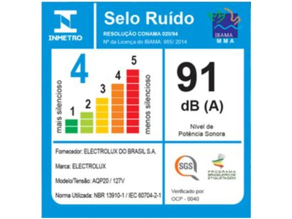Imagem 11 de 19 do produto Aspirador de Pó e Água Electrolux Acqua Power AQP20, 1200w, Saco 10L, 110v, Preto/amarelo - 3011ahbr410