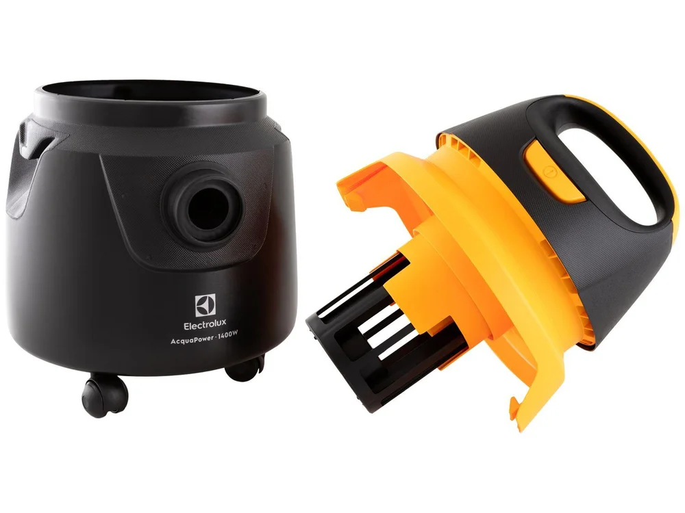 Imagem 10 de 19 do produto Aspirador de Pó e Água Electrolux Acqua Power AQP20, 1200w, Saco 10L, 110v, Preto/amarelo - 3011ahbr410