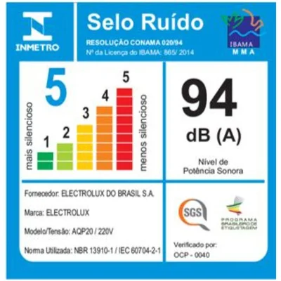 Aspirador De Água e Pó Electrolux Aqp20, 1200w, 10 litros, 220v — foto 11