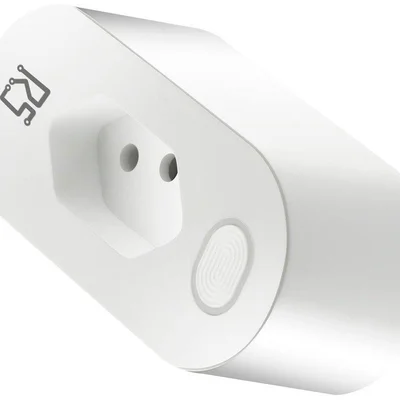 Tomada Inteligente Rsmart Smart Plug Wi-fi 10a Branco Compatível Com Alexa