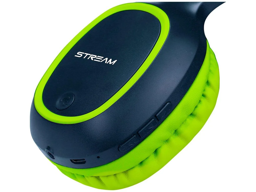 FONE DE OUVIDO ELG EPB-MS1NB STREAM BLUETOOTH COM MICROFONE E ENTRADA MICRO SD AZUL/VERDE - view 2
