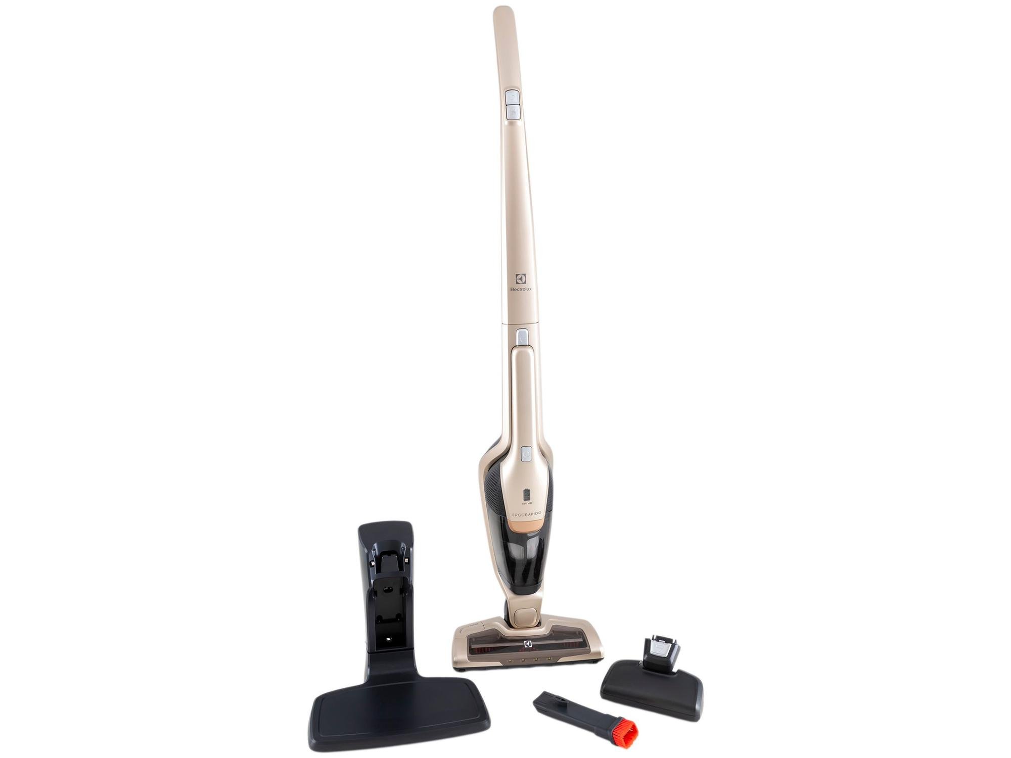 Aspirador de Pó Vertical Electrolux Erg26, 18 V, 420 Ml, Bivolt, Dourado