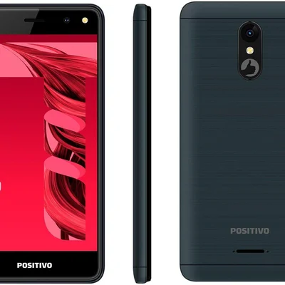 Smartphone Positivo Twist 3 Fit S509C, Dual Chip, Android, Tela 5" Quad Core, 32GB, Câmera 5MP