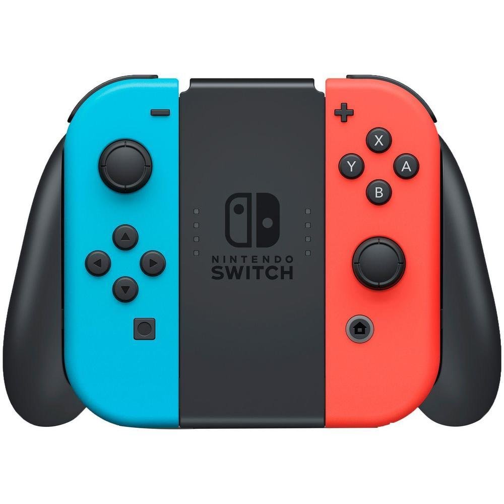 Nintendo Switch Nintendo Switch HAC-001 Nintendo Switch 32GB HAC-001-01 1 Controle Joy-Con