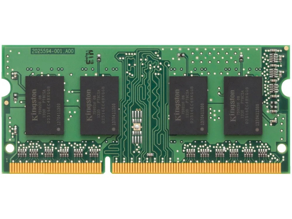 Imagem 2 de 2 do produto Memória Kingston, 4GB, 1600MHz, DDR3, CL11, Para Notebook - KCP3L16SS8/4