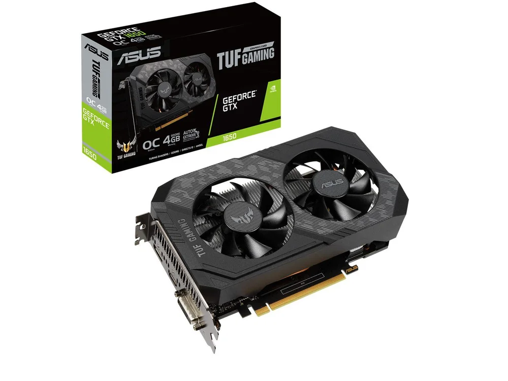 Placa de Vídeo Asus GTX 1650 VGA TUF KaBuM