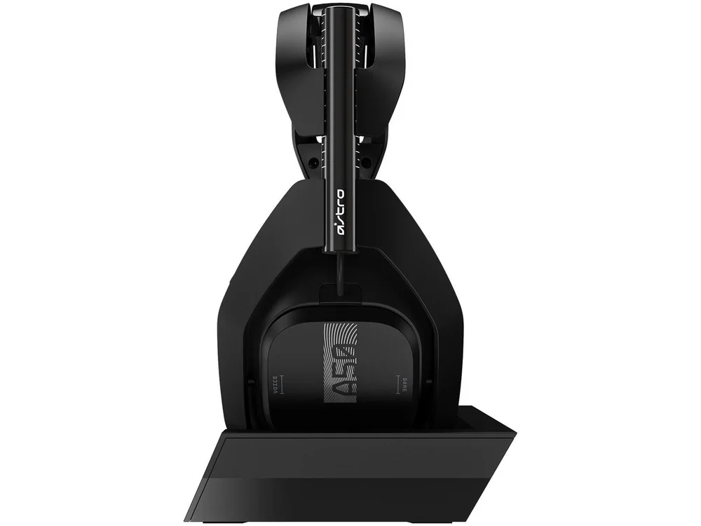 Headset Gamer Astro A50, Sem Fio+Base, PS4 e PC, Preto - view 6